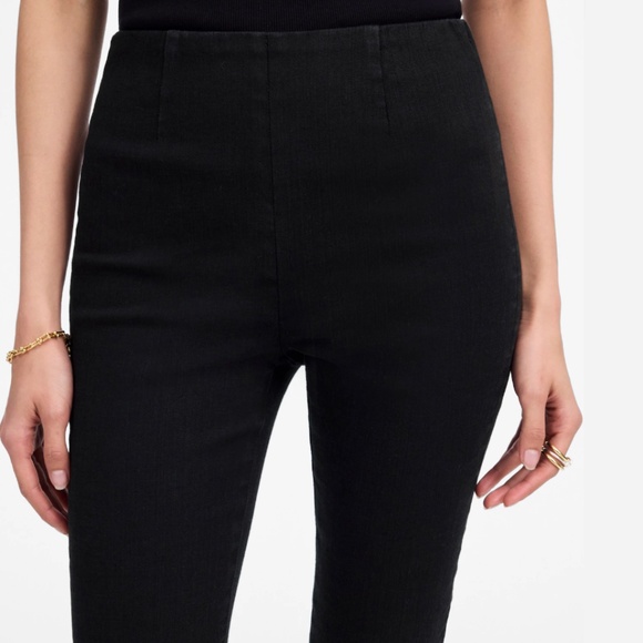 [NWT] Madewell Denim Slim Crop Pants in Black Rinse - size 2 - Picture 3 of 4